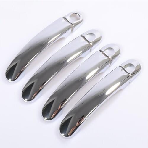 1 Set Car Exterior Door Handle Cover Trim Sticker for Volkswagen Jetta MK5 Golf GTI 2006-2010 Auto Cap Decoration Accessories