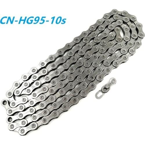 DEORE XT SLX 10 Speed HG95 Mountain Bike Chain 116L With Quick-Link CN-HG95 10 Speed Bicycle Chain
