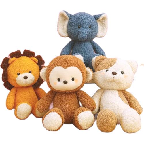 Ball Shape Animals Plush panda toyPink Pig penguin Plush doll Yellow Duck toy Kids Soft Toys Birthday Gift for Children Present