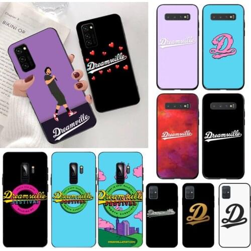 CUTEWANAN Dreamville Logo DIY Luxury Phone Case for Samsung S20 plus Ultra S6 S7 edge S8 S9 plus S10 5G lite 2020