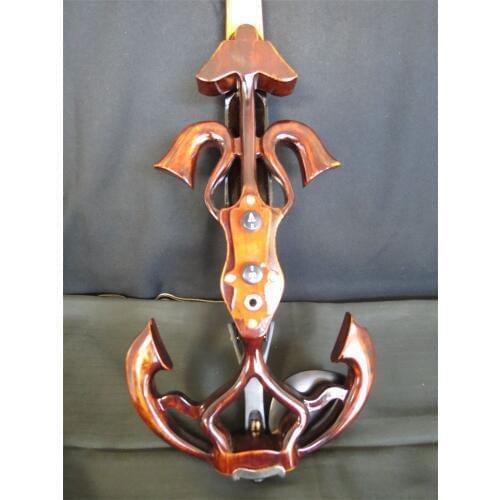 Handmade Brand New Streamline Model Top Art 5 Stings 4/4 Electric Violin Violino Case Bow Rosin Ebony Fingerboard