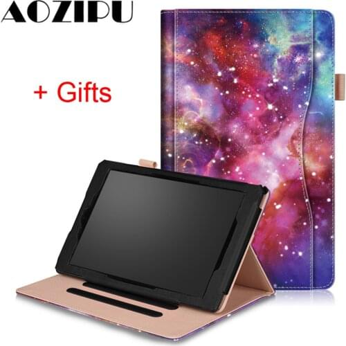 Universal Case for Kindle Fire HD10 2015 2017 2019 10.1" Tablet PU Leather Smart Magnetic Cover for Kindle Fire HD 10 Case