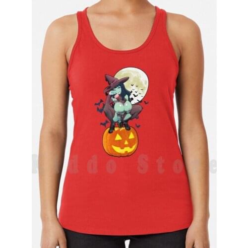Witch Pinup 2 tank tops vest sleeveless Hentai Manga Doujin Doujinshi Lewd Oppai Waifu Sexy Boobs