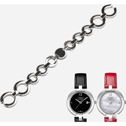 WENTULA watchband for T-LADY T084.210 stainless steel solid band