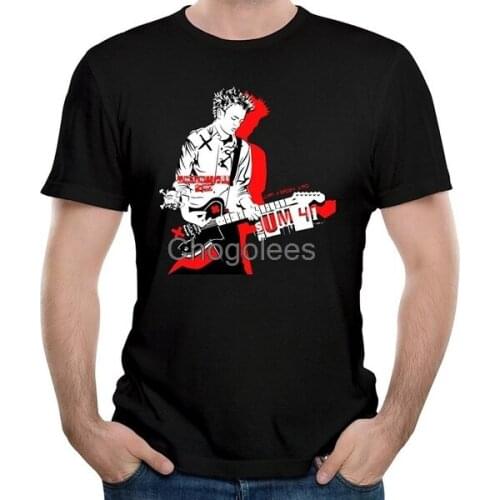 Sum 41 Rock Band Deryck Whibley Pieces Round Neck Funny T Shirts