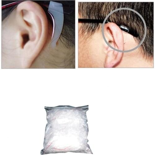 100Pair Silicone Anti Slip Glasses Ear Hooks Tip Eyeglasses Grip Temple Holder Spectacles Eyewear Grip