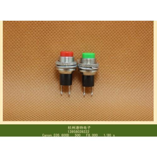 100pcs DS-314 10mm switch push button switch power switch OFF (ON)
