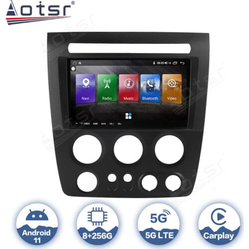 For Hummer H3 1 2005 - 2010 Android Radio Car Auto Multimedia Video Player Stereo GPS Navigation IPS Screen Carplay AutoRadio