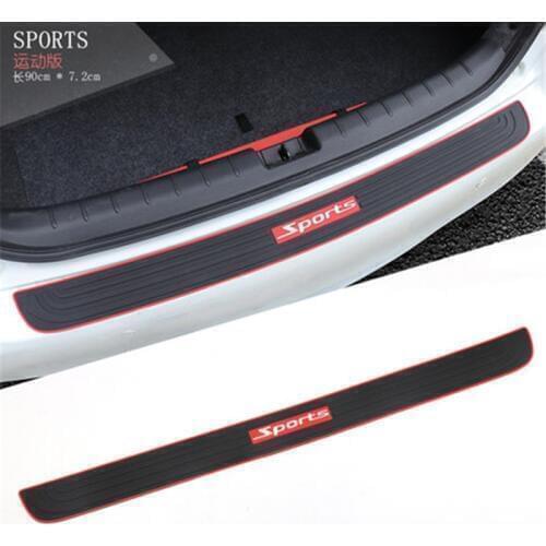 Car styling car General purpose silicone Rear Door Bumper Protector sill for Changan CS35 CS15 CS55 CS75 CS95 CS75PLUS