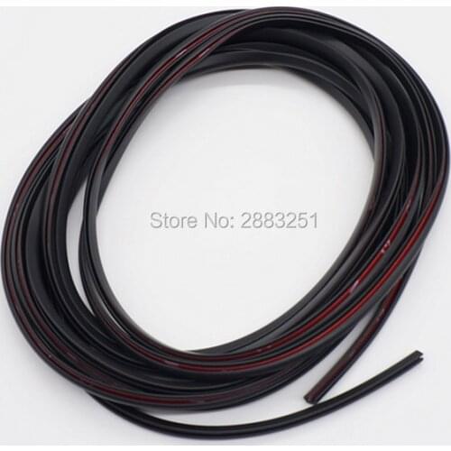 Car Styling Door Protection Strips Rubber Edge Doors Side Protector Sticker For Toyota corolla rav4 camry prius hilux avensis