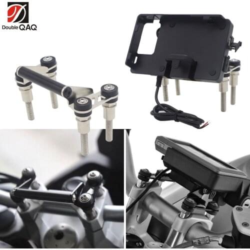 For BMW F750GS F850GS R1200RS Navigation bracket Mobile phone holder BLACK