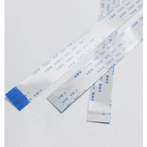 2pcs 24P /FFC FPC Flexible Flat Cable 0.5mm / 1.0mm Pitch 24Pin Type A / B Length 50mm 80mm 120mm 100mm 150mm 200mm 250mm 300mm