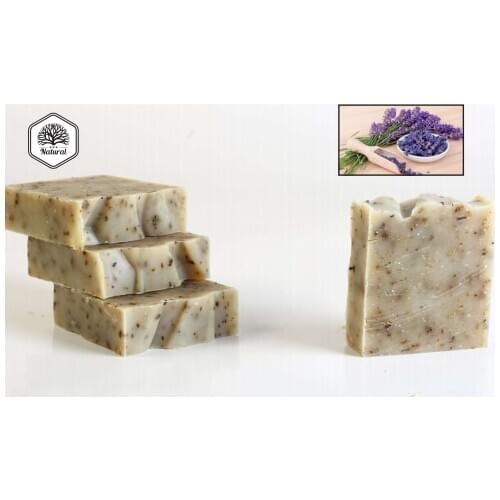 Lavender Soap Mere Natural Organic Herbal Deep Cleaning Handmade Soap Facial Care Acne Hair Soap Relaxing Fragrant Soap