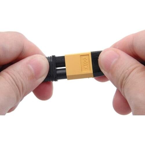 203F XT60 Cable XT60 Male Bullet Connector To DC 5.5x2.5mm Male Power Adapter Cable for TS100 Smart Electric Soldering Iron