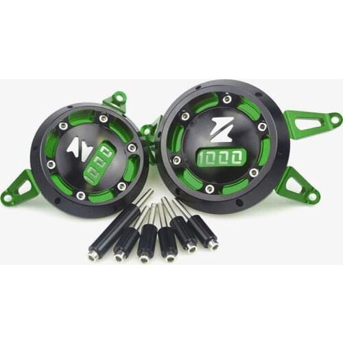 For Kawasaki Z1000 Ninja1000 Z1000SX 2010 2011 - 2016 Left & Right Side Engine Case Stator Clutch Cover Guard Protection