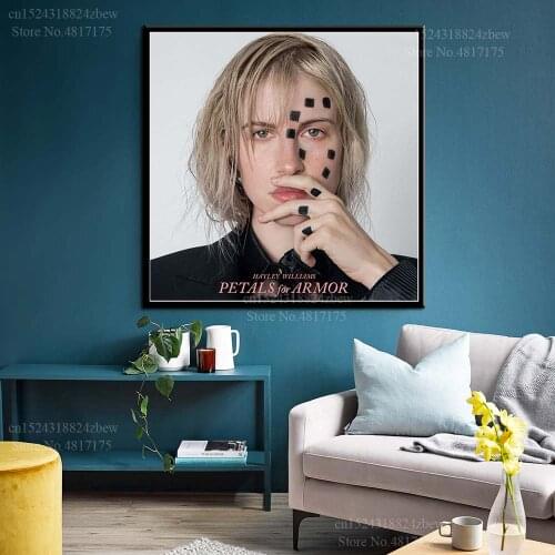 Hayley Williams Poster Rapper Singer Music Album Petals For Armor Canvas Painting Wall Art Posters and Prints Home Decor