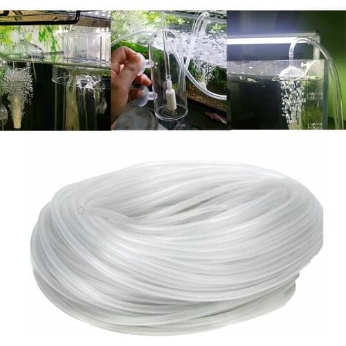 3/5m Soft Silicone Oxygen Pump Hose Professional Air Pump Tube For Aquarium Fish Tank Pond Pump Oxygen Pipe Tube Accessories