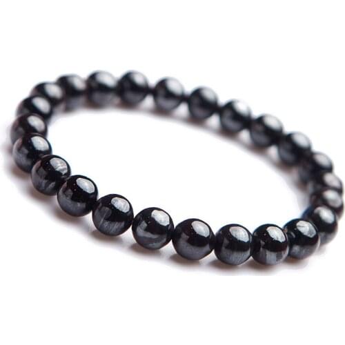Drop Shipping Genuine Natural Stone Round Beads Bracelet Women Lady Stretch Crystal Natural Sugilite Bracelet 8mm AAAA