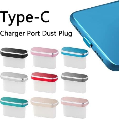 Dust Plug Type-C Charger Port Dust Plug USB C Cable Interface Protector for Samsung Galaxy S21 S20 for Huawei for Xiaomi 11/10
