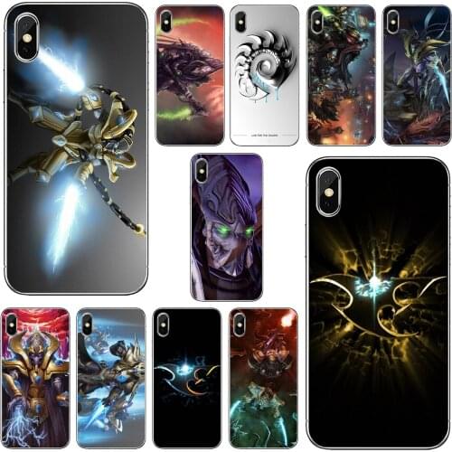 Silicone Phone Shell Cover Protoss-StarCrafts-ArtStation-Logo For Xiaomi Mi A1 A2 A3 5X 6X 8 9 9T 10 10T 11 Lite SE Pro