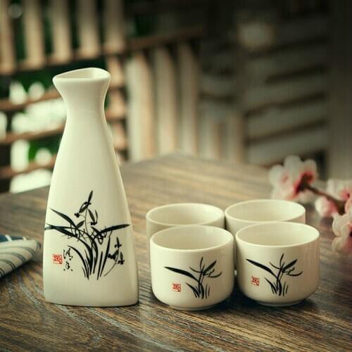 Creative Modern Ornaments Mini Personalized Sake Cups Set Japanese Mens Gift Set Luxury Petaca Pulsera Bar Wine Set Ec50jj