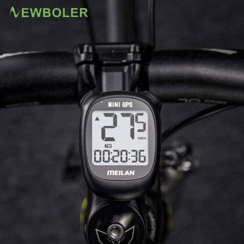 GPS Bike computer MEILAN Mini Bicycle GPS Speedometer Speed Altitude DST Wireless Waterproof Cycling computer Bicycle Odometer