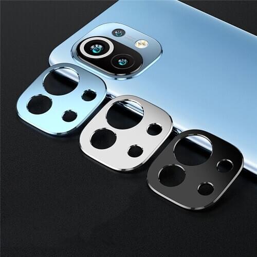 Camera Lens Protector Scratch-proof Metal Rear Phone Camera Protective Film for Xiaomi 11 Phone Accessories