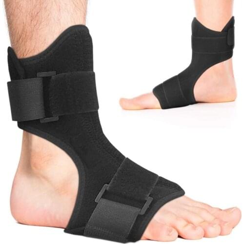 1Pcs Ankle Support Strap Brace Bandage Foot Guard Protector Adjustable Ankle Sprain Orthosis Stabilizer Plantar Fasciitis Wrap