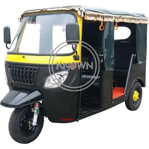 3 Wheels Electric Vehicle Tricycle for Adults Tuk Tuk Car Mobility Scooter Multifunction Taxi Passenger Tourist Cart Customized