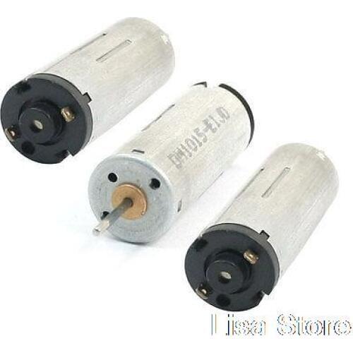 3PCS 1025 Replacement 17000RPM Rotary Speed Electric Micro Motor DC3V Volt 10 x 25mm