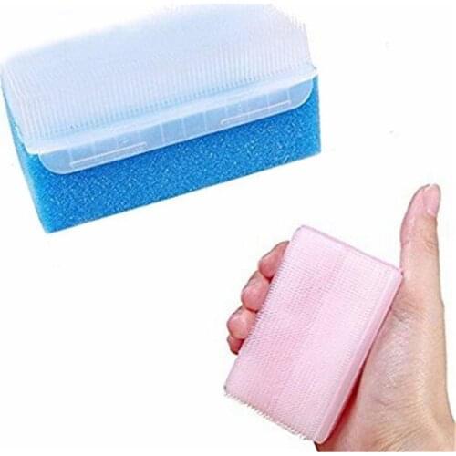 6Pcs Children Baby Bath Sponge Brush Adult Baby Body Wash Brush Clean Brush