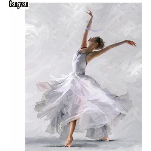 Diamond Painting 5d diy Cross Stitch full resin square mosaic Rhinestone Ballet Dancer girl diamond embroidery hobby gift decor