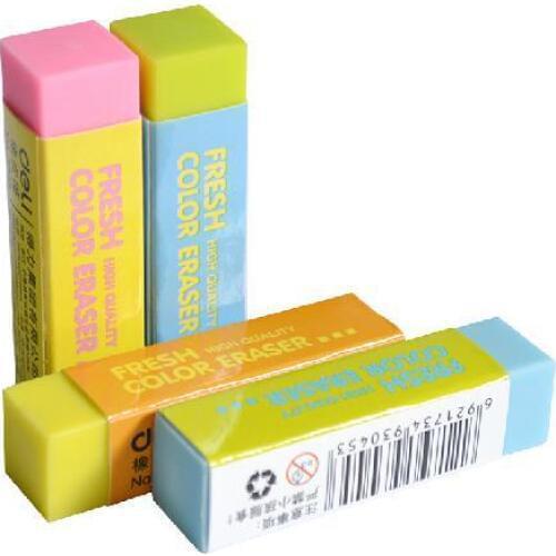Free shipping multicolour eraser art rubber student stationery rubber stationery office & school supplies Free Shipping