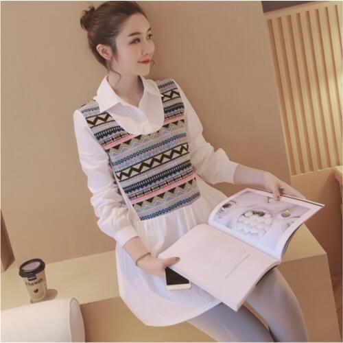 Baby Loading 2021 Women Pregnant Printed T Shirt Girl Maternity Long sleeve Pregnancy Announcement Shirt New Mom Clothes A coat