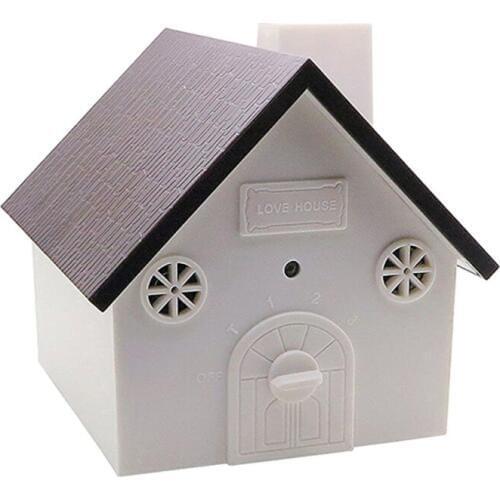 House Shape Pet Dog Ultrasonic Anti Bark Device Stop Barking Machine Control Device Dog Barking Training Trainer Supplies