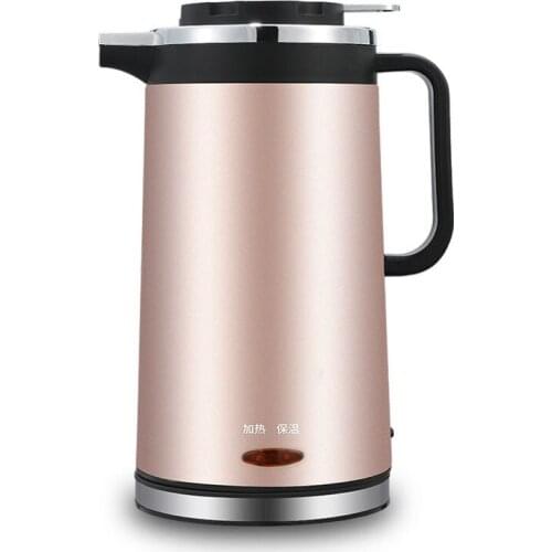 Double Layer Insulated Electric Kettle 304 Stainless Steel Electric Kettle