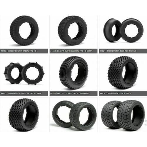 HPI racing 1/5 5B 5T 5SC Tire #4823 SAND BUSTER-T PADDLE TIRE M COM (2pcs)