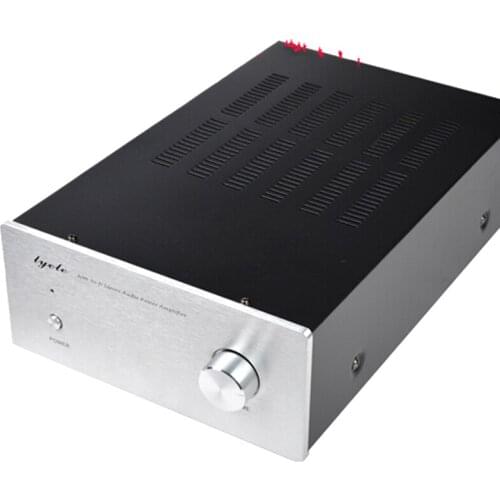 230*100*350MM Amplifier Chassis DIY Box Aluminum Alloy Chassis Fever Grade Aluminum Oxide Brushed A98 Amplifier Case LM3886