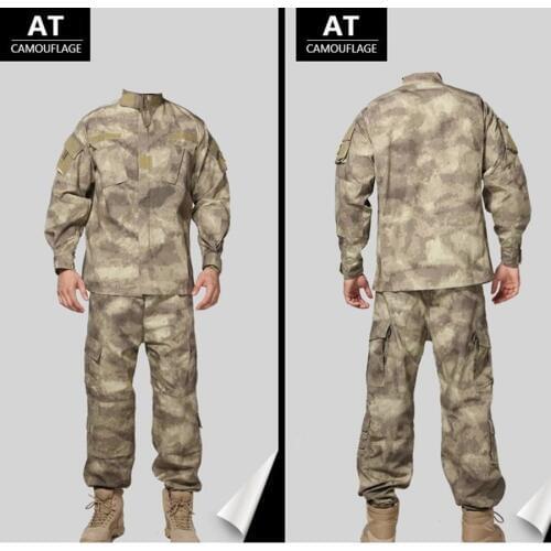 Out door Army military tactical camo pants uniform suit waterproof camouflage bdu combat jacket & pants warm Windproof clothing