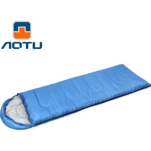 NEW 2020 Outdoor envelope with hood sleeping bag Summer leisure bag Camping sleeping bag leisure Envelope Type