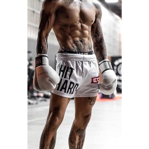 Summer Men Shorts Mens Casual Fitness Exercise Beach Shorts Breathable Mesh Jogger Mens Brand Shorts