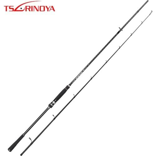 TSURINOYA Fishing Rods Spining Seabass Rod MYSTERY 2.4m/2.7m MH Power EVA Handle High Quality Carbon Spnning Fishing Rod