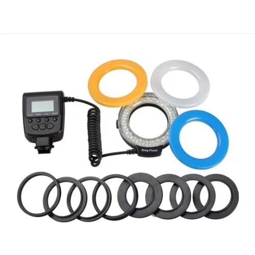 DSLR Camera LED Macro Ring Video Light Lamp for 60D 7D 6D 5D 5D3 70D 600D 650D 550D D800 D600 D7100 D5100 D5200