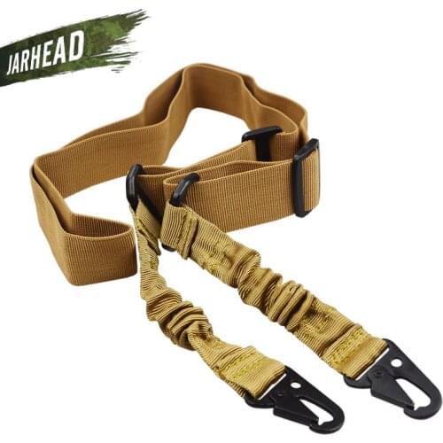 Tactical Hunting Gun Belt Strap Adjustable 2 Point Rifle Sling Nylon Gun Strap Tactical Airsoft Rifle Sling Outdoor Gun Accesso