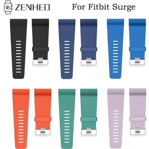 Silicone Strap Replacement Watchband For Fitbit Surge Watch Band Bracelet For Fitbit Surge Wrist Strap Bands With Screwdriver