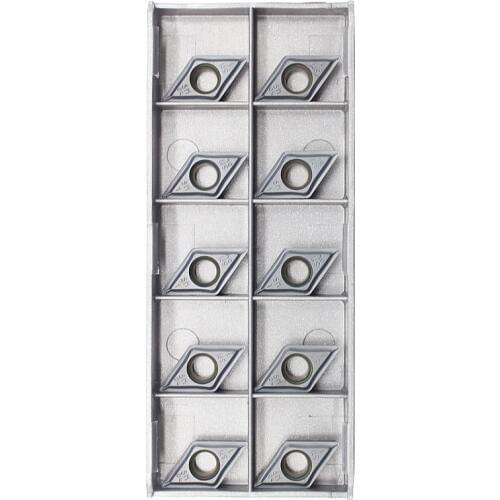 10PCS DCMT11T304 SM IC907 Carbide insert Lathe cutter External Turning Tools Tokarnyy turning insert