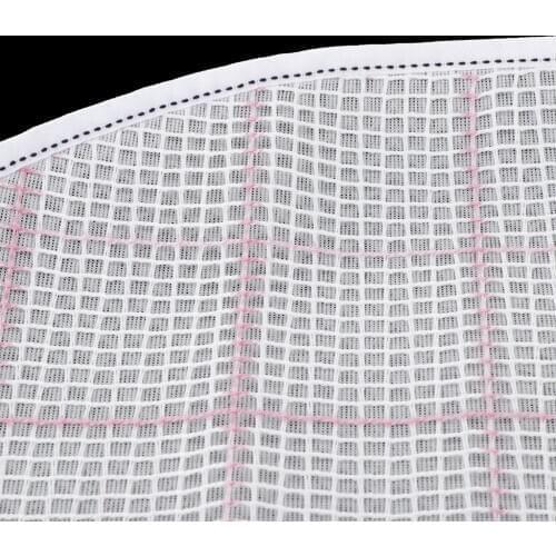 2pcs Round Rug Hooking Mesh Canvas Carpet Rug Craft Making Home Orament 38cm