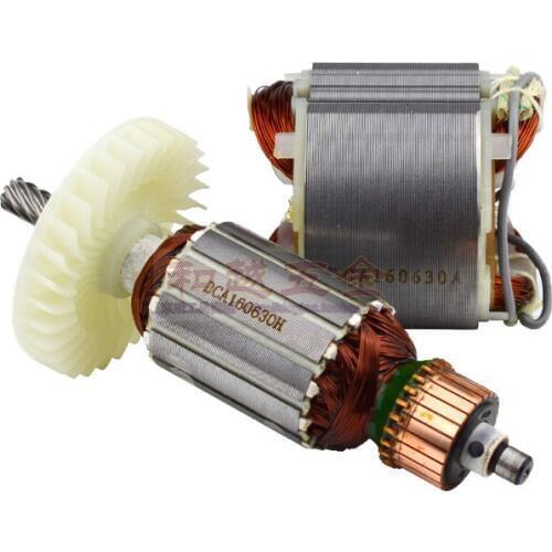 AC220-240V 9Teeth Electric Circular Saw Armature Rotor Stator for Makita 5704R 5806R 5704RK 5806B Power Tool Parts