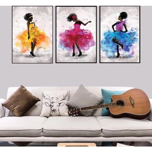 5D DIY Diamond Painting Ballerina Girl Diamond Mosaic Cross Stitch Diamond Embroidery Abstract Dance Woman Picture