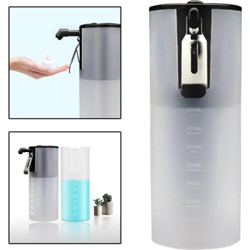350ml Translucent Electric Foaming Liquid Foam Soap Dispenser Pump Automatic soap dispenser Hand Sanitizer Dispenser